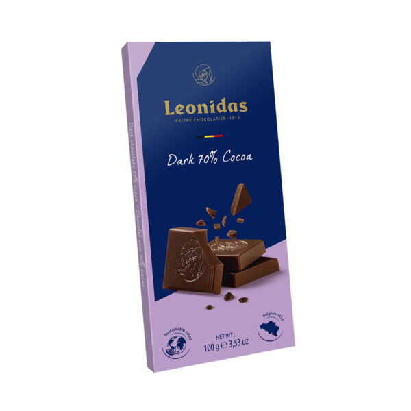 Leonidas Dark 70 Chocolate Tablet