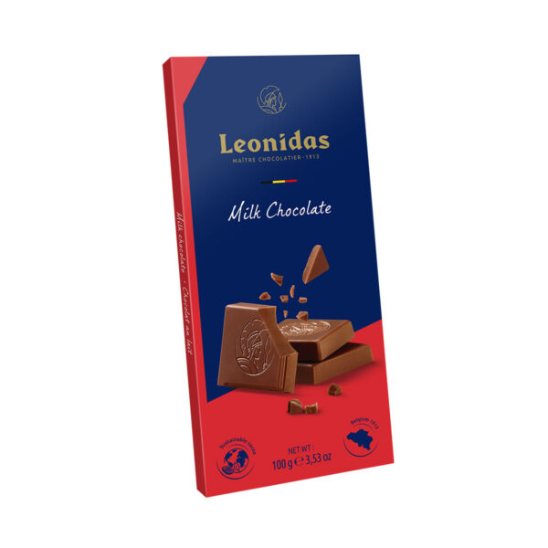 Leonidas Milk Chocolate Tablet